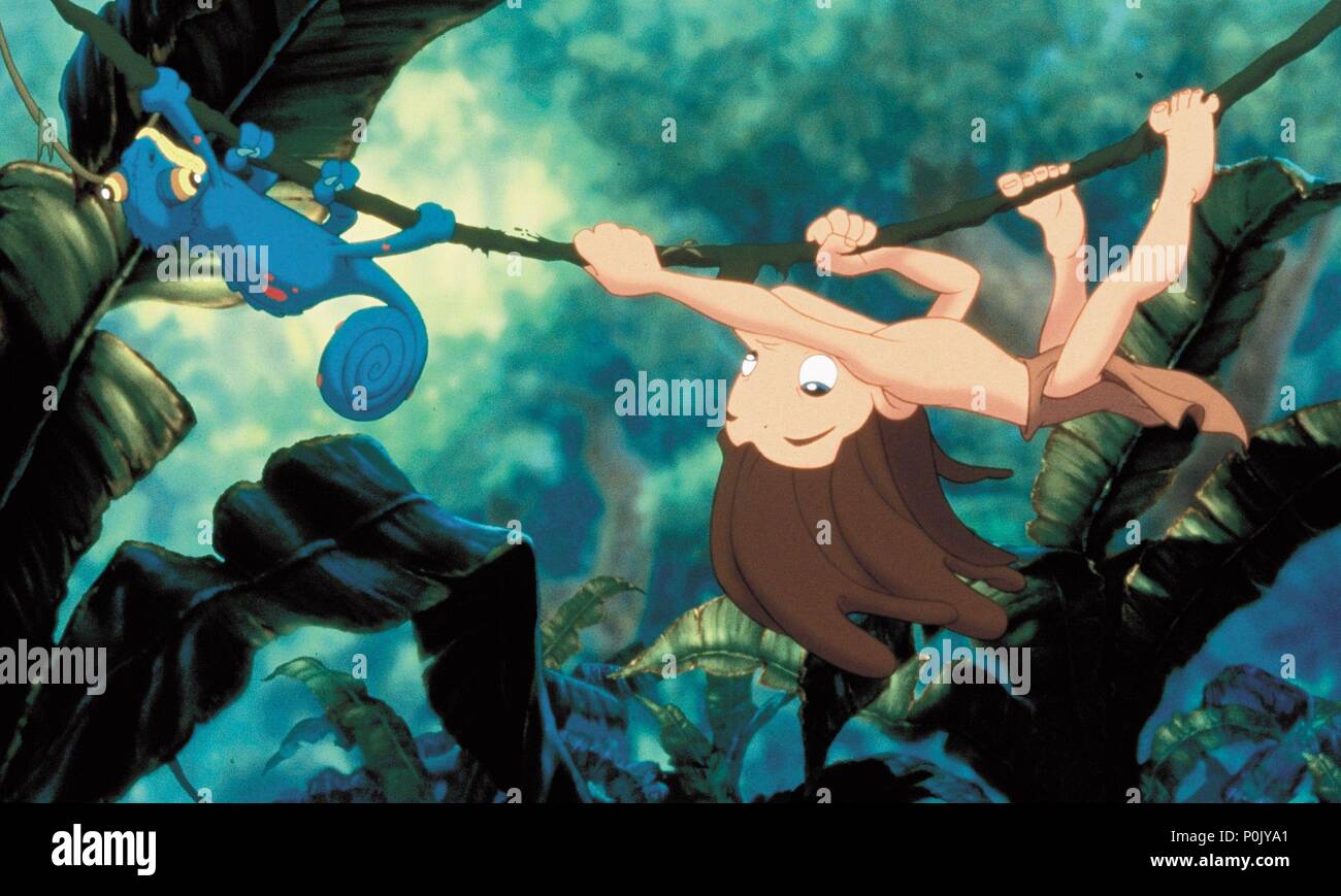 Original Film Titel: TARZAN. Englischer Titel: TARZAN. Regisseur: Kevin LIMA, CHRIS BUCK. Jahr: 1999. Credit: BURROUGHS UND DISNEY/Album Stockfoto