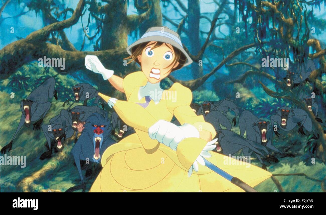 Original Film Titel: TARZAN. Englischer Titel: TARZAN. Regisseur: Kevin LIMA, CHRIS BUCK. Jahr: 1999. Credit: BURROUGHS UND DISNEY/Album Stockfoto