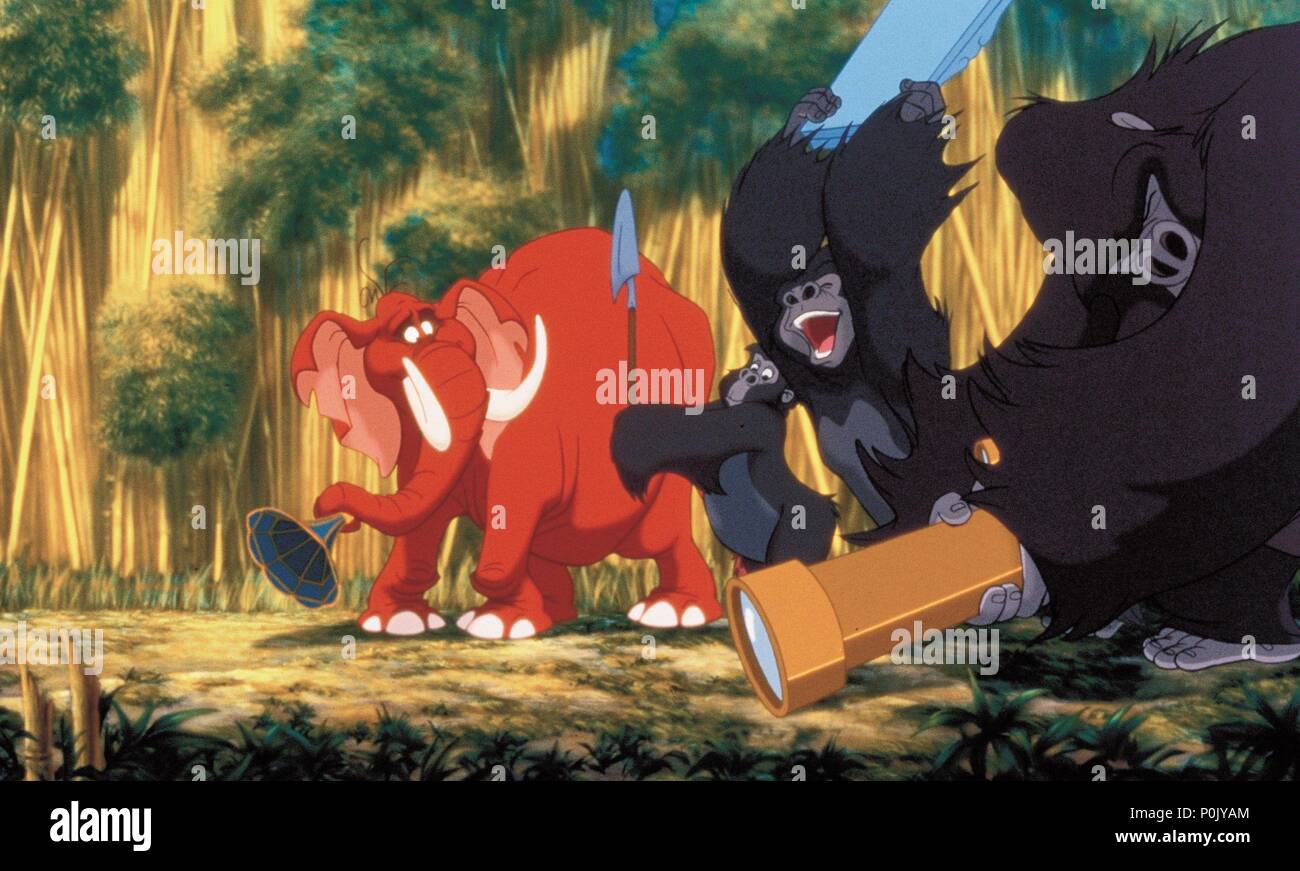 Original Film Titel: TARZAN. Englischer Titel: TARZAN. Regisseur: Kevin LIMA, CHRIS BUCK. Jahr: 1999. Credit: BURROUGHS UND DISNEY/Album Stockfoto