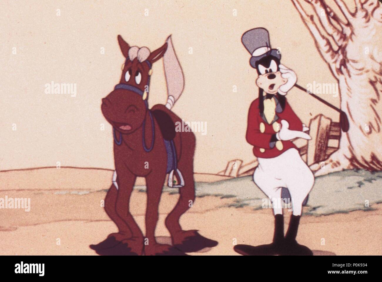 Original Film Titel: MISC: GOOFY. Englischer Titel: MISC: GOOFY. Jahr: 1964. Stars: GOOFY. Quelle: WALT DISNEY PICTURES/Album Stockfoto
