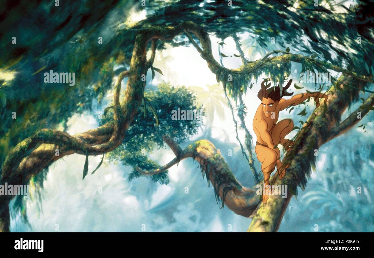 Original Film Titel: TARZAN. Englischer Titel: TARZAN. Regisseur: Kevin LIMA, CHRIS BUCK. Jahr: 1999. Credit: BURROUGHS UND DISNEY/Album Stockfoto