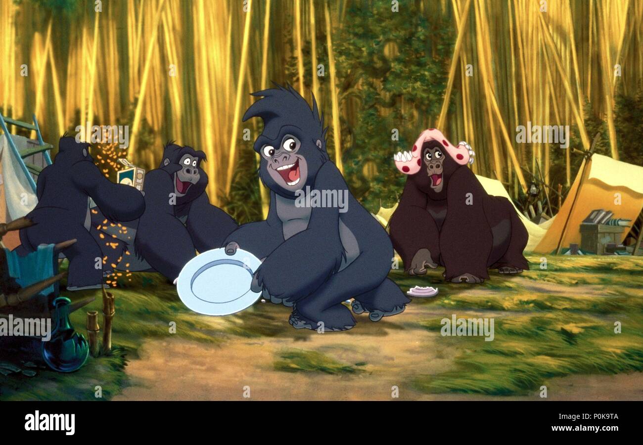Original Film Titel: TARZAN. Englischer Titel: TARZAN. Regisseur: Kevin LIMA, CHRIS BUCK. Jahr: 1999. Credit: BURROUGHS UND DISNEY/Album Stockfoto