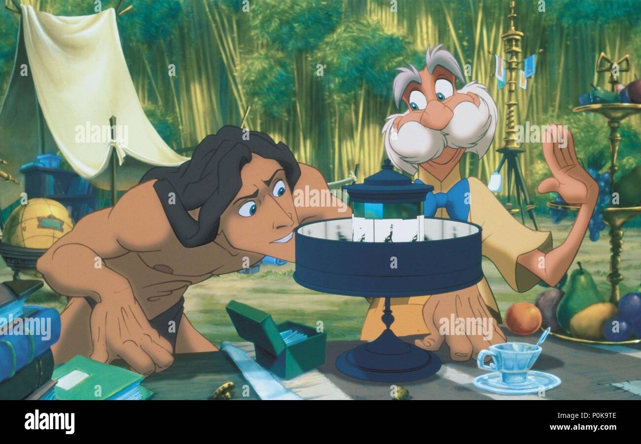 Original Film Titel: TARZAN. Englischer Titel: TARZAN. Regisseur: Kevin LIMA, CHRIS BUCK. Jahr: 1999. Credit: BURROUGHS UND DISNEY/Album Stockfoto