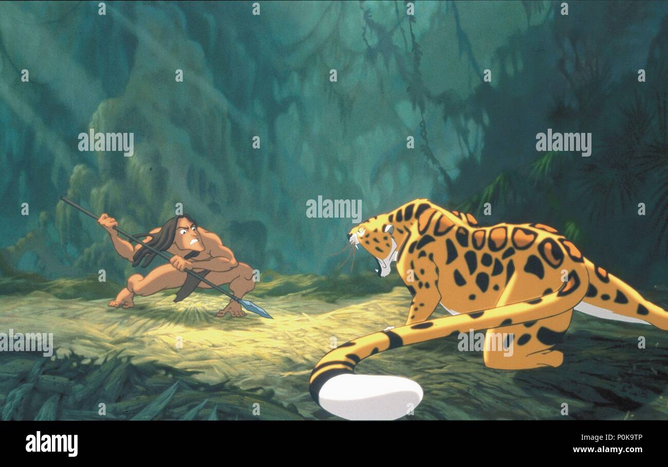 Original Film Titel: TARZAN. Englischer Titel: TARZAN. Regisseur: Kevin LIMA, CHRIS BUCK. Jahr: 1999. Credit: BURROUGHS UND DISNEY/Album Stockfoto