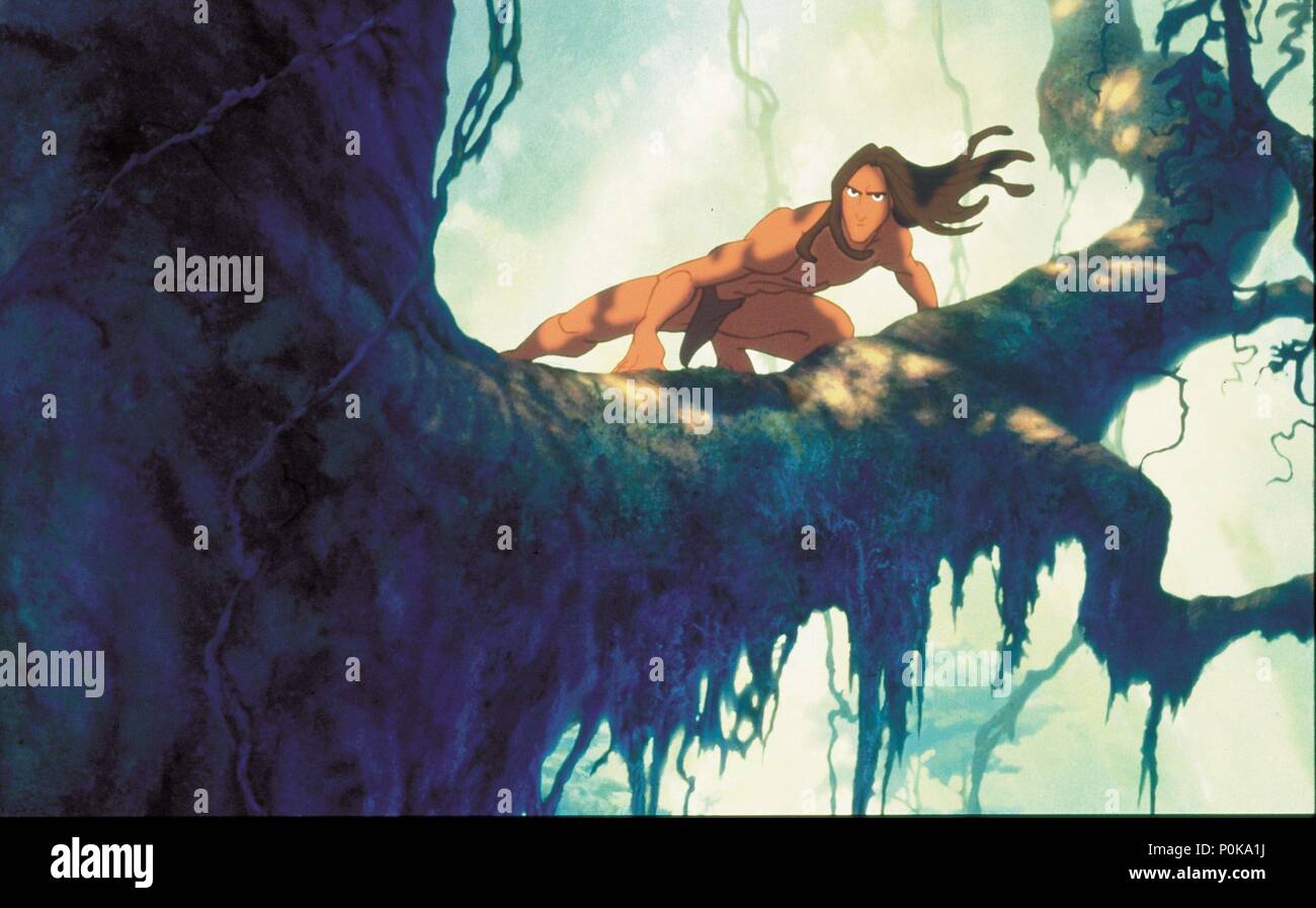 Original Film Titel: TARZAN. Englischer Titel: TARZAN. Regisseur: Kevin LIMA, CHRIS BUCK. Jahr: 1999. Credit: BURROUGHS UND DISNEY/Album Stockfoto