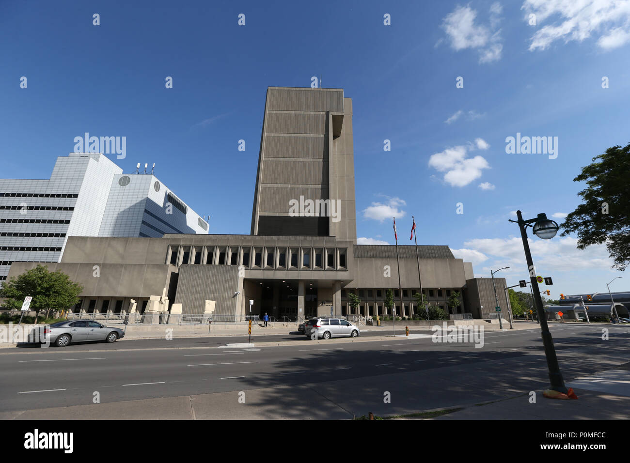 Gericht in Ontario House London Ontario Kanada Stockfoto