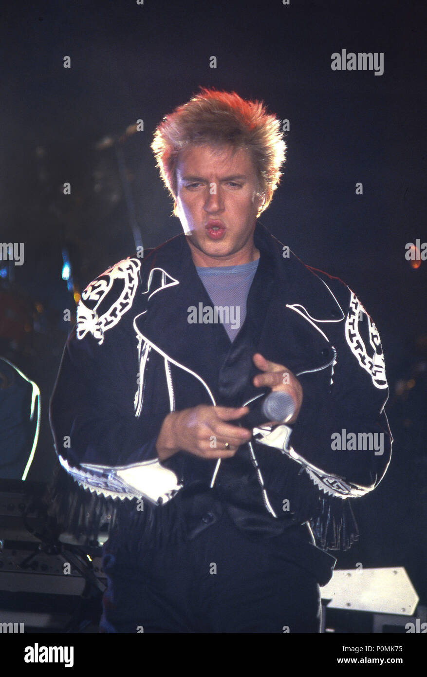 Duran Duran im Wembley Arena 1983 Stockfoto
