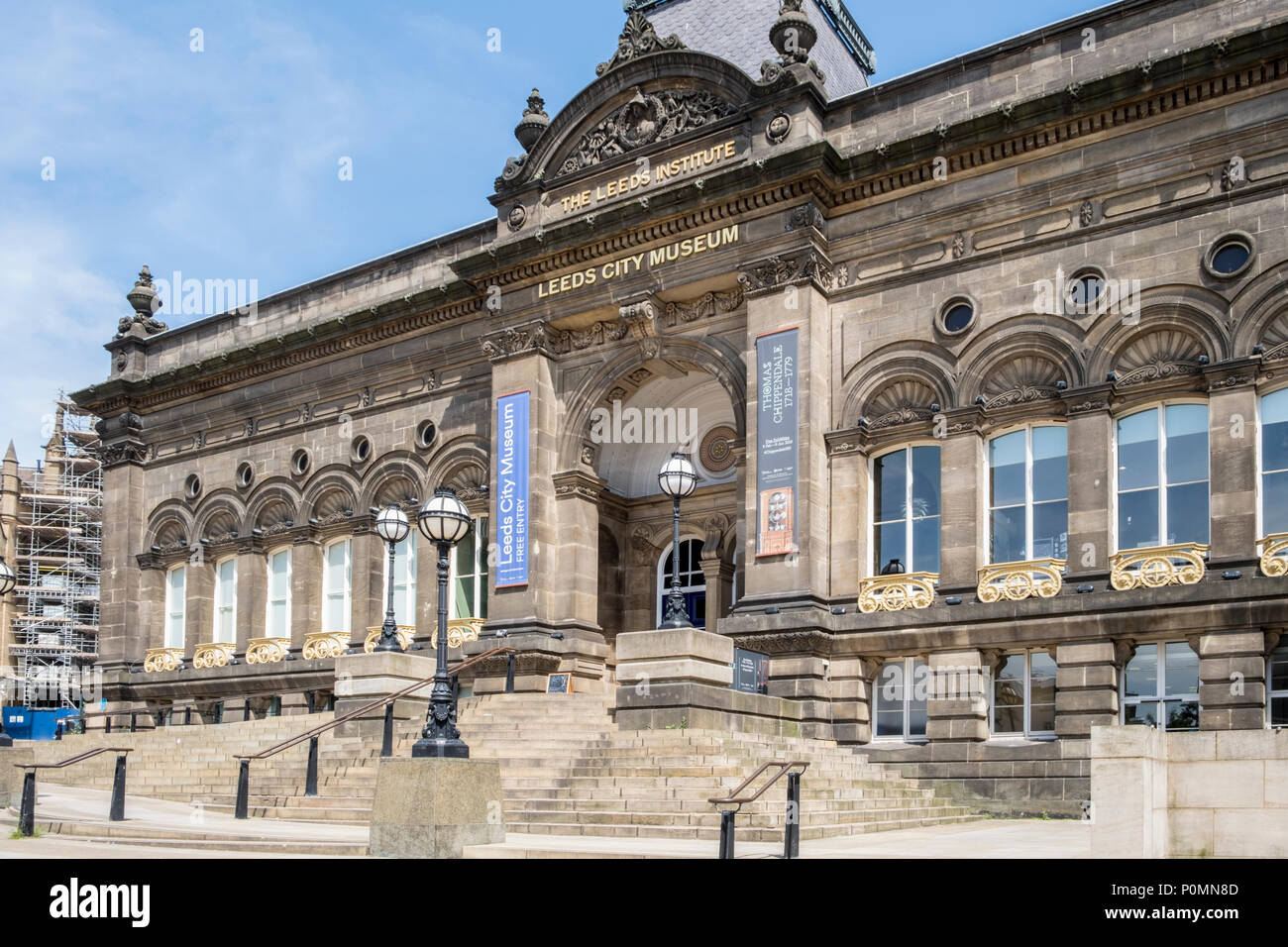 Museum der Stadt Leeds, Leeds, West Yorkshire, England, Großbritannien Stockfoto