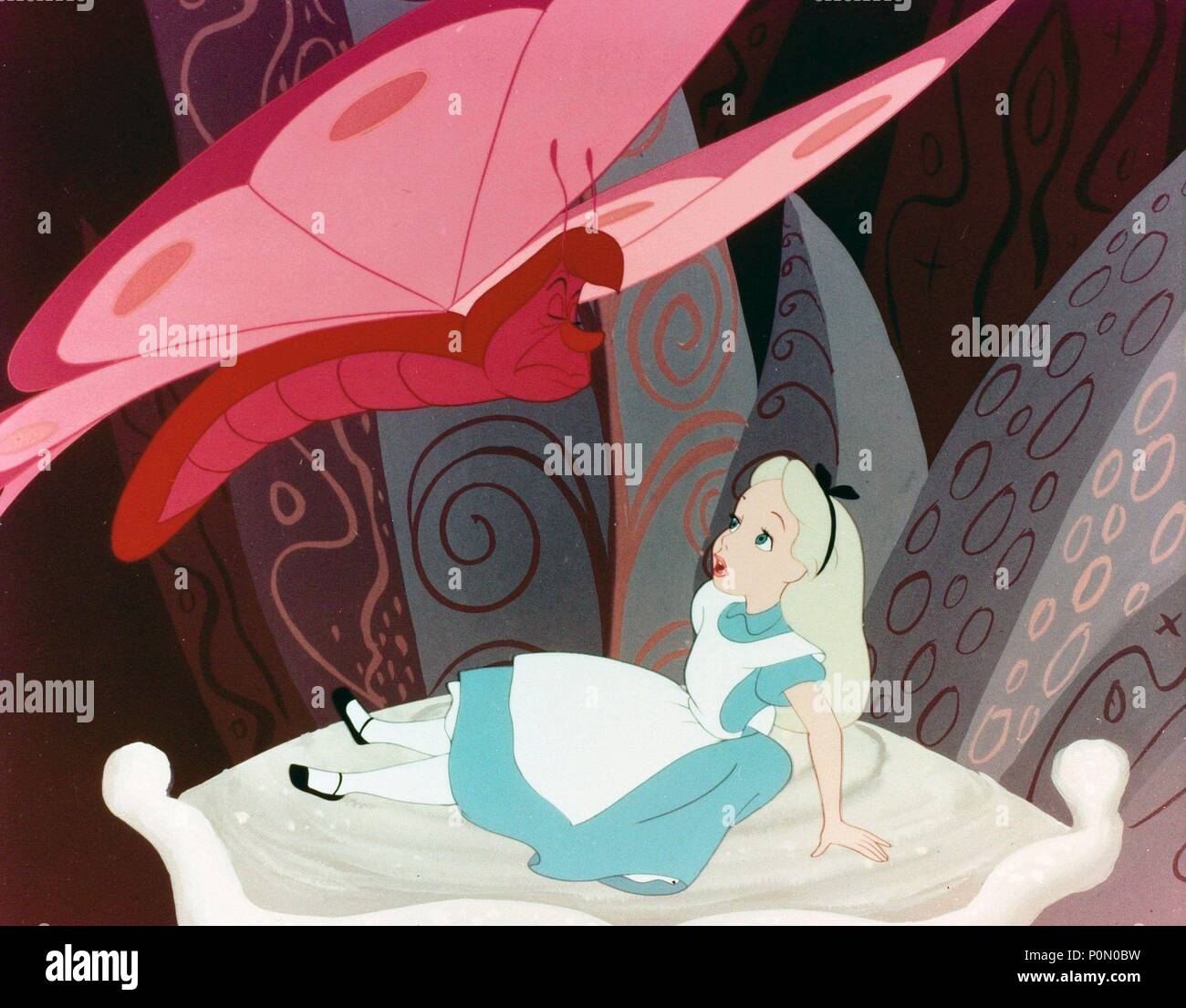 Original Film Titel: Alice im Wunderland. Englischer Titel: Alice im Wunderland. Film Regie: CLYDE GERONIMI, WILFRED JACKSON, HAMILTON LUSKE. Jahr: 1951. Quelle: WALT DISNEY PICTURES/Album Stockfoto