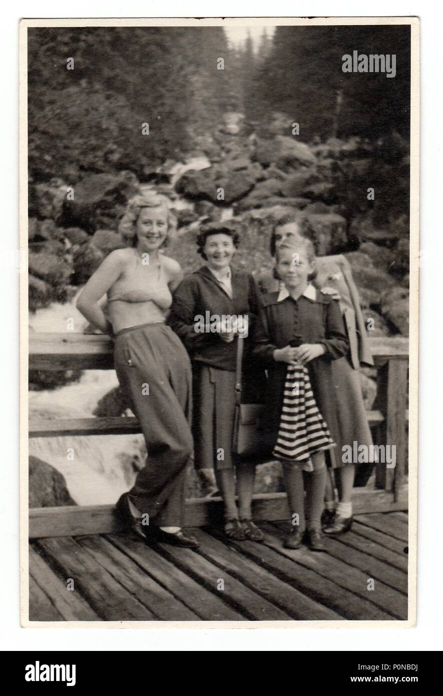 Der TSCHECHOSLOWAKISCHEN SOZIALISTISCHEN REPUBLIK, ca. 1950 Ein