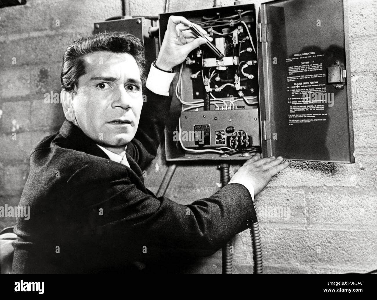 Original Film Titel: OCEAN'S ELEVEN. Englischer Titel: OCEAN'S ELEVEN. Regisseur: Lewis Milestone. Jahr: 1960. Stars: RICHARD CONTE. Quelle: WARNER BROTHERS/Album Stockfoto