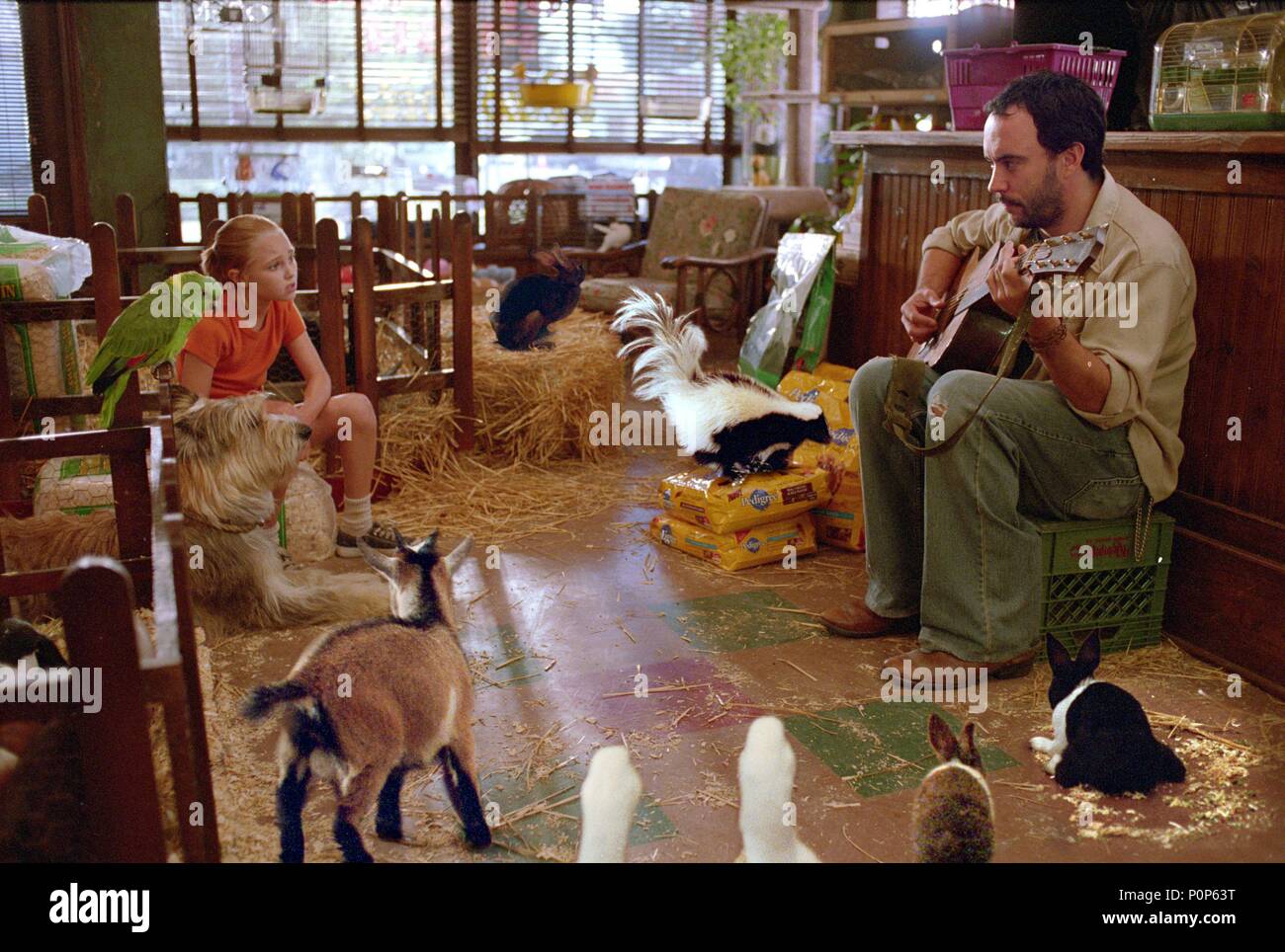 Original Film Titel: WEGEN DER WINN-DIXIE. Englischer Titel: WEGEN DER WINN-DIXIE. Regisseur: Wayne Wang. Jahr: 2005. Stars: Dave Matthews, ANNASOPHIA ROBB. Quelle: 20th Century Fox/TENNER, SUZANNE/Album Stockfoto