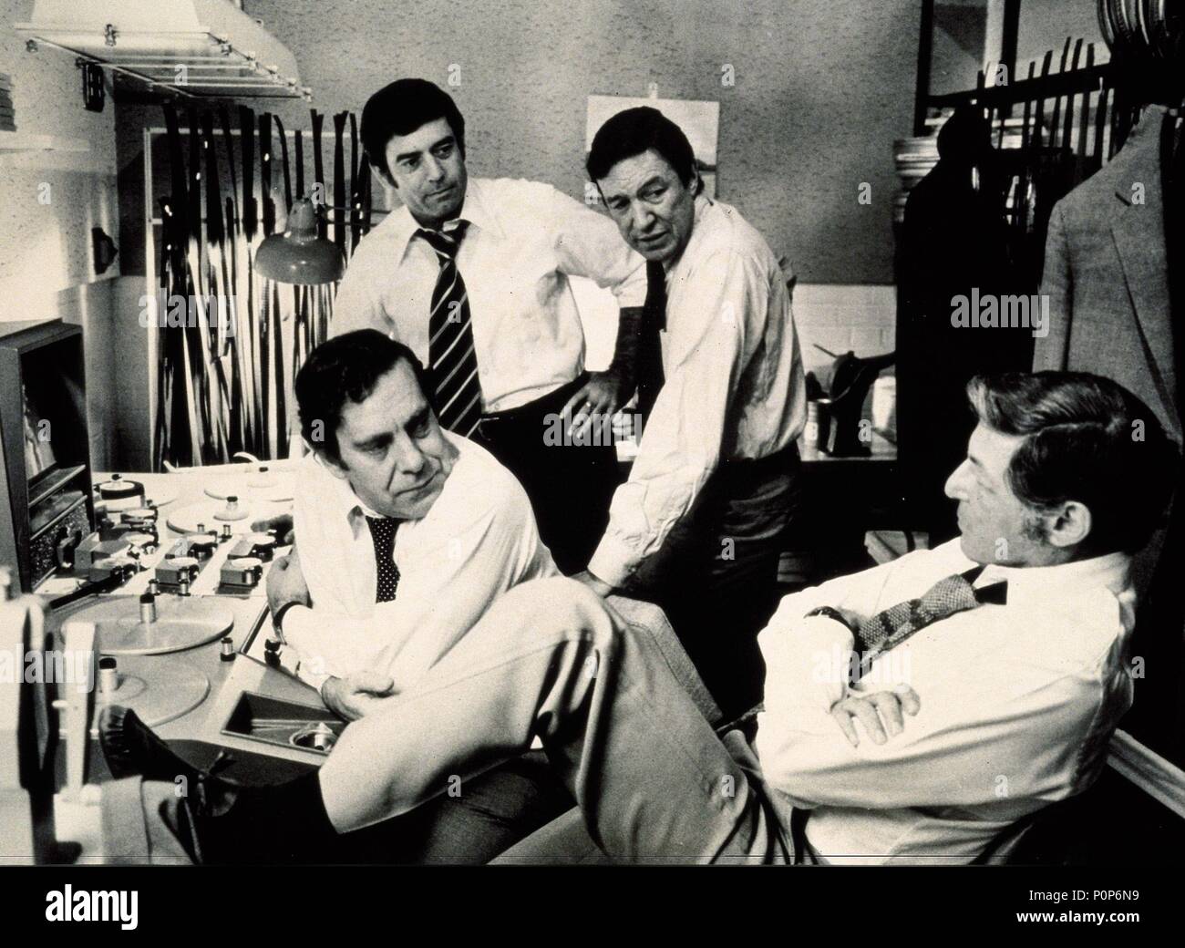 Original Film Titel: MISC: das Fernsehen. Englischer Titel: MISC: das Fernsehen. Stars: MORLEY SICHERER; Dan eher; DON HEWITT; Mike Wallace. Stockfoto