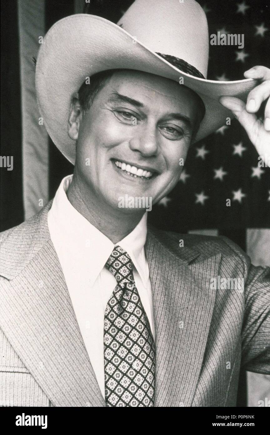 Original Film Titel: DALLAS - TV. Englischer Titel: DALLAS - TV. Jahr: 1978. Stars: Larry Hagman. Credit: LORIMAR TV/Album Stockfoto