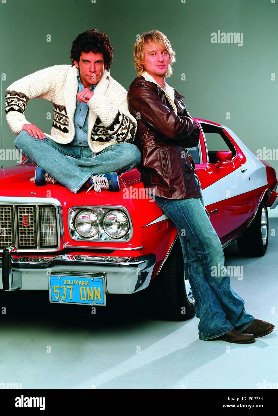 Original Film Titel: Starsky & Hutch. Englischer Titel: Starsky & Hutch. Regisseur: Todd Phillips. Jahr: 2004. Stars: Ben Stiller und Owen Wilson. Credit: WARNER BROS./MIRAMAX/Album Stockfoto