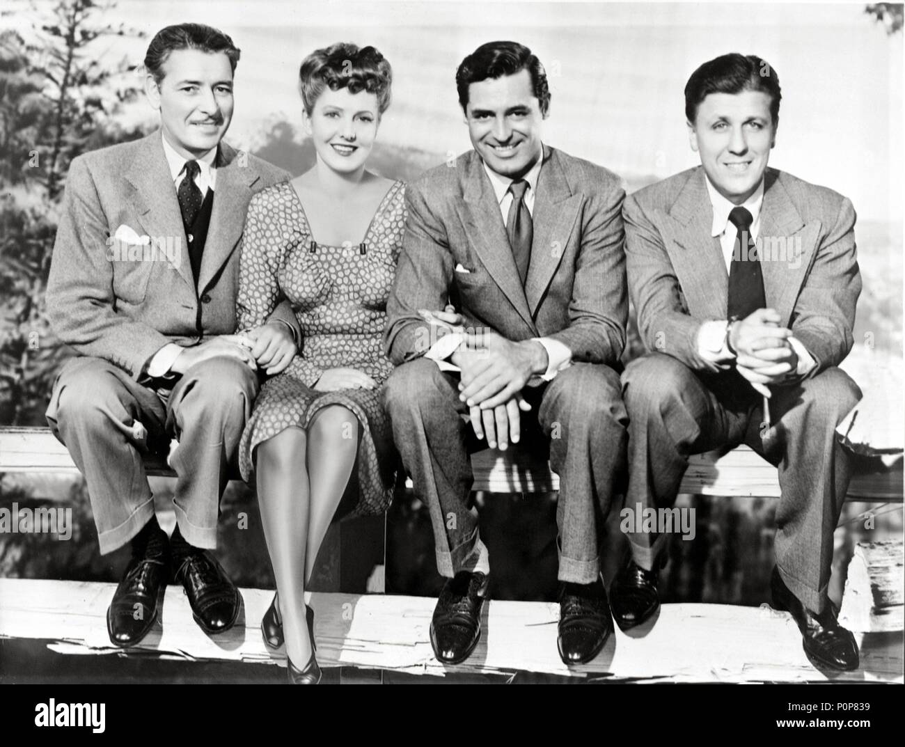 Original Film Titel: DAS GESPRÄCH DER STADT. Englischer Titel: DAS GESPRÄCH DER STADT. Regisseur: George Stevens. Jahr: 1942. Stars: George Stevens; RONALD COLMAN, Cary Grant, JEAN ARTHUR. Quelle: Columbia Pictures/Album Stockfoto