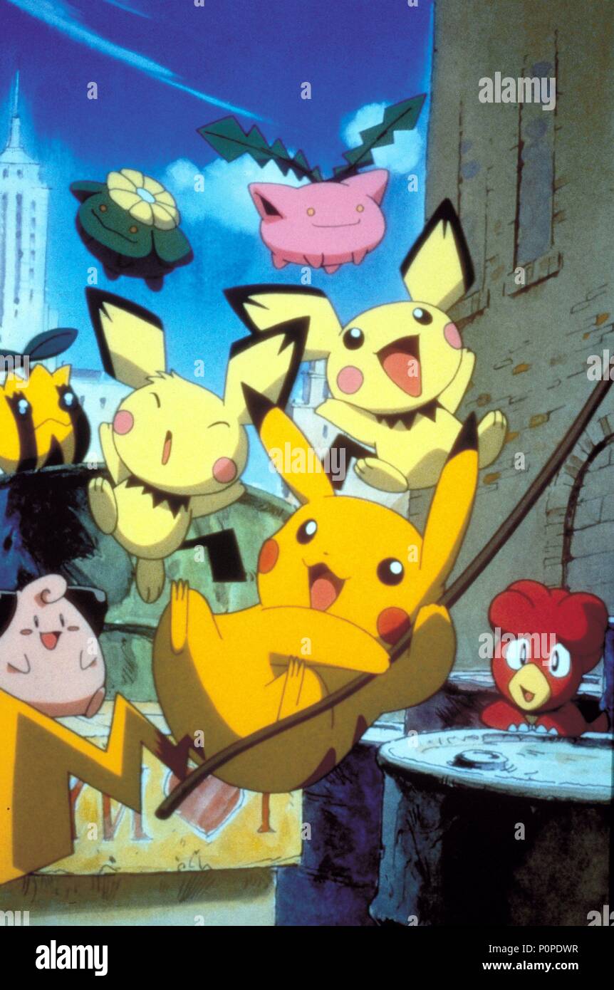 Original Film Titel: POKEMON 3: DER FILM. Englischer Titel: POKEMON 3: DER FILM. Regisseur: KUNIHIKO YUYAMA. Jahr: 2001. Credit: PIKACHU PROJEKT 2000/4 KINDER PRODUKTIONEN/Album Stockfoto