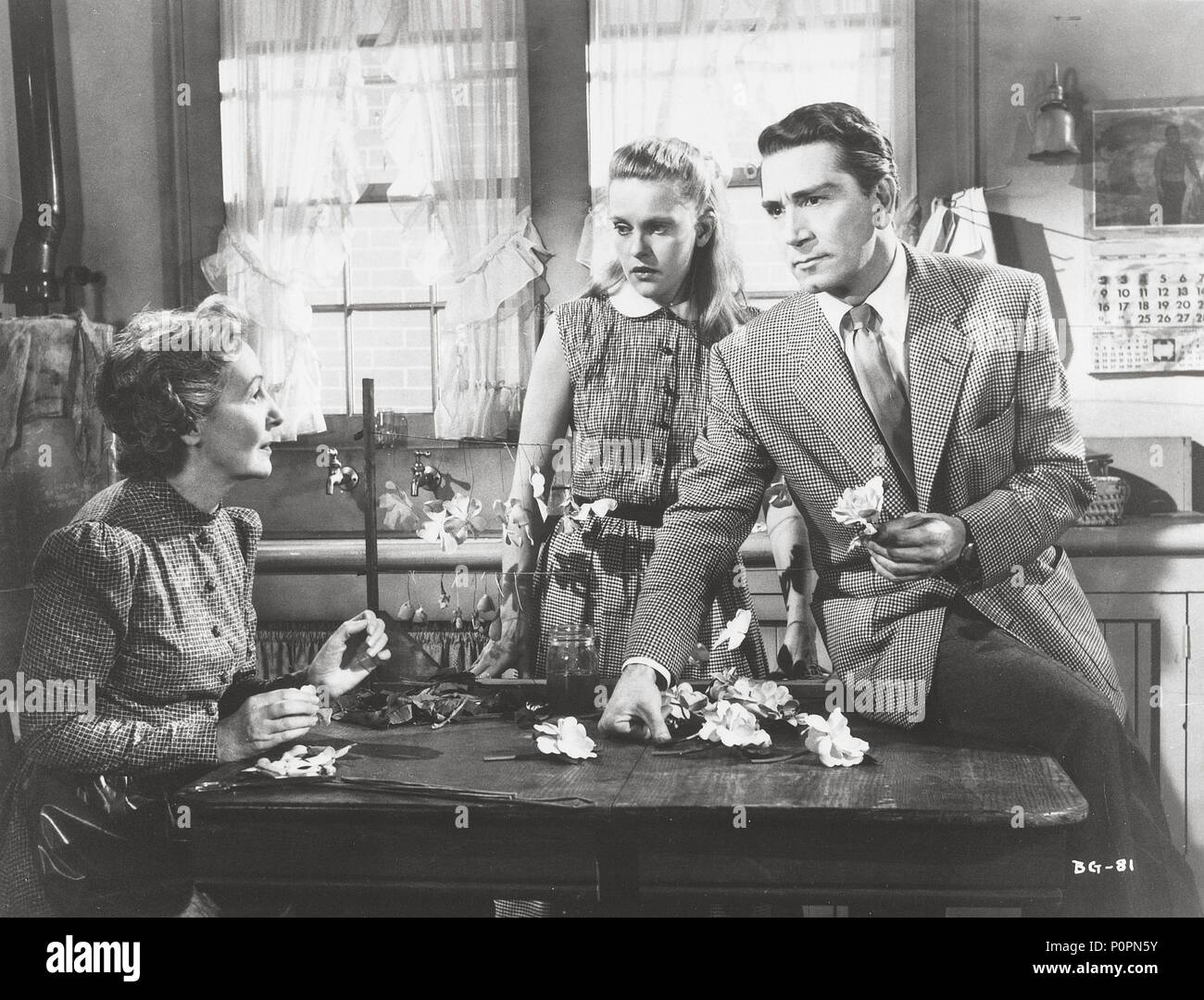 Original Film Titel: Blue Gardenia. Englischer Titel: The Blue Gardenia. Regisseur: Fritz Lang. Jahr: 1953. Stars: RICHARD CONTE. Quelle: WARNER BROTHERS/Album Stockfoto