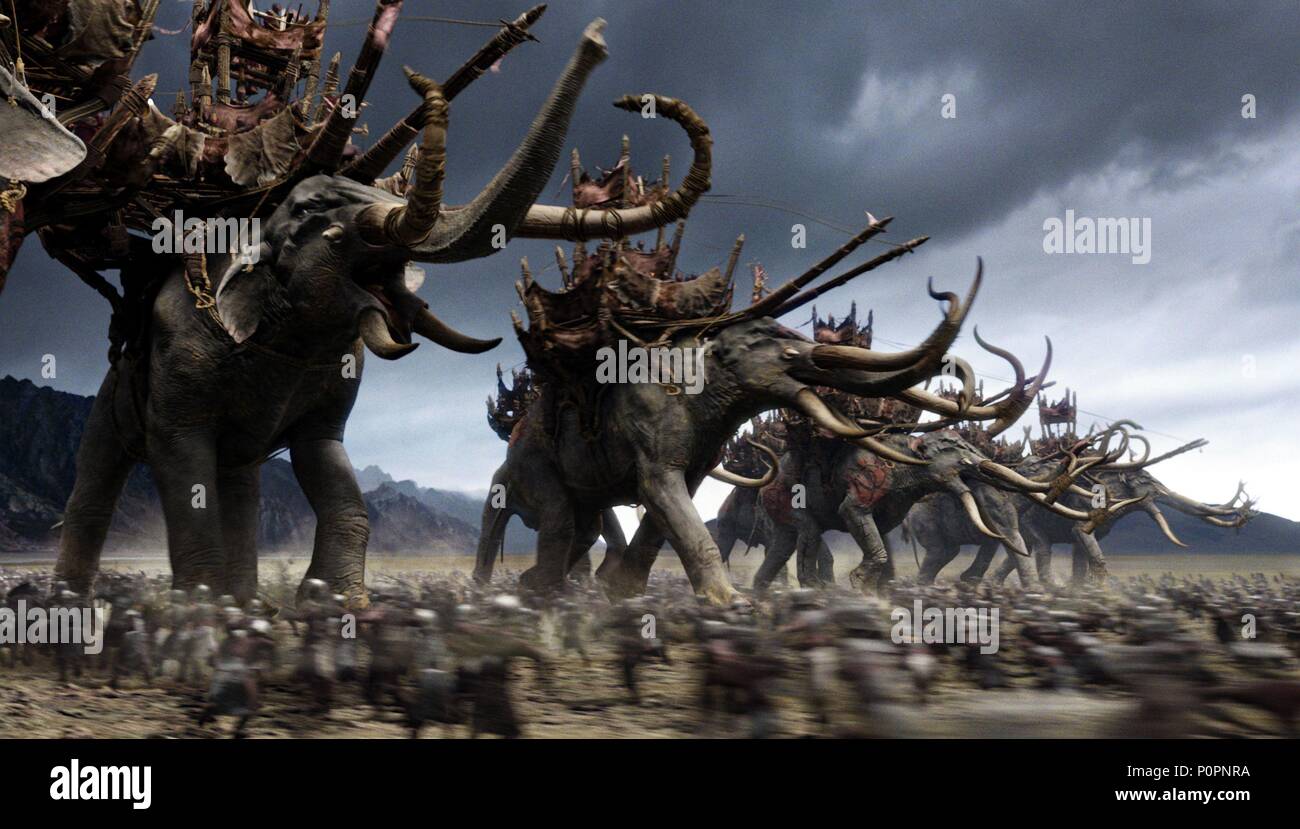 The Lord Of The Rings Battle Stockfotos und -bilder Kaufen - Alamy