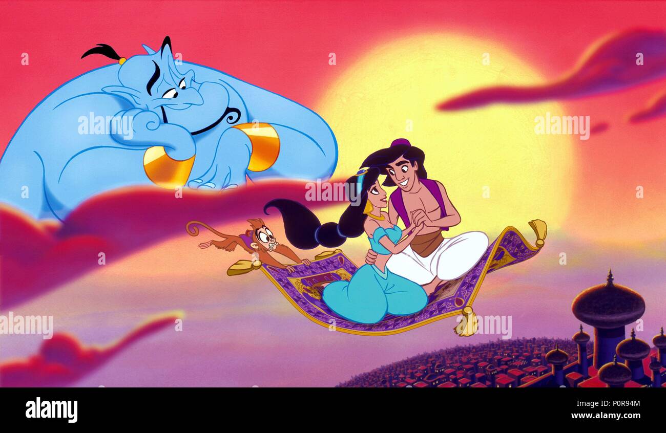 Original Film Titel: Aladdin. Englischer Titel: Aladdin. Regisseur: John  MUSKER. Jahr: 1992. Quelle: Disney/Album Stockfotografie - Alamy