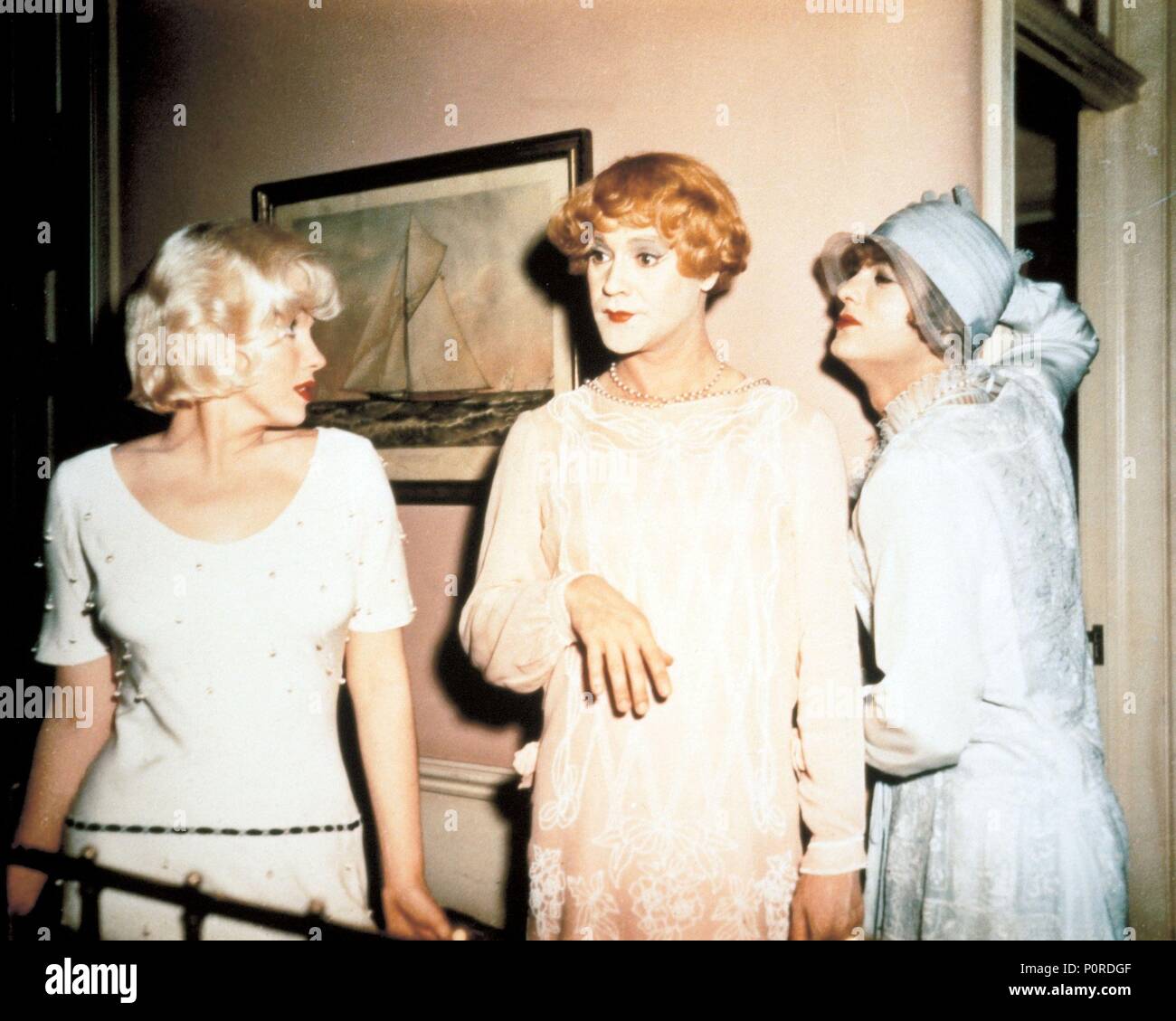 Original Film Titel: einige es so heiß. Englischer Titel: einige es so heiß. Regisseur: Billy Wilder. Jahr: 1959. Stars: Jack Lemmon und Marilyn Monroe, Tony Curtis. Quelle: UNITED ARTISTS/Album Stockfoto