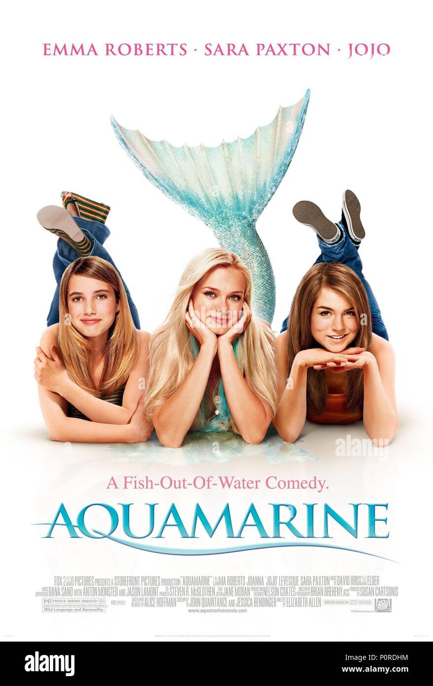 Original Film Titel: aquamarin. Englischer Titel: aquamarin. Film Regie: ELIZABETH ALLEN. Jahr: 2006. Quelle: 20th Century Fox/Album Stockfoto