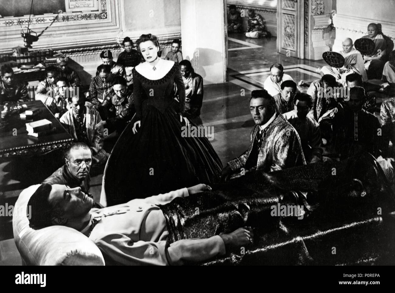 Original Film Titel: ANNA UND DER KÖNIG VON SIAM. Englischer Titel: ANNA UND DER KÖNIG VON SIAM. Regisseur: John Cromwell. Jahr: 1946. Stars: Rex Harrison, Irene Dunne. Quelle: 20th Century Fox/Album Stockfoto