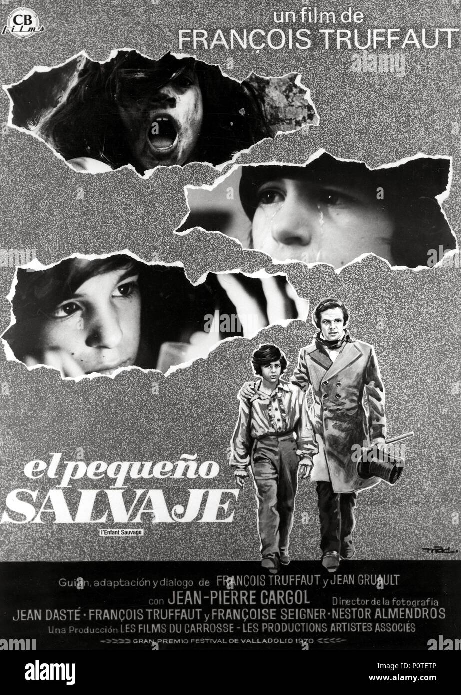 Original Film Titel: L'Enfant SAUVAGE. Englischer Titel: WILD CHILD, DIE. Regisseur: Francois Truffaut. Jahr: 1970. Credit: FILMS DU CAROSSE/ARTISTES ASSOCIES/Album Stockfoto