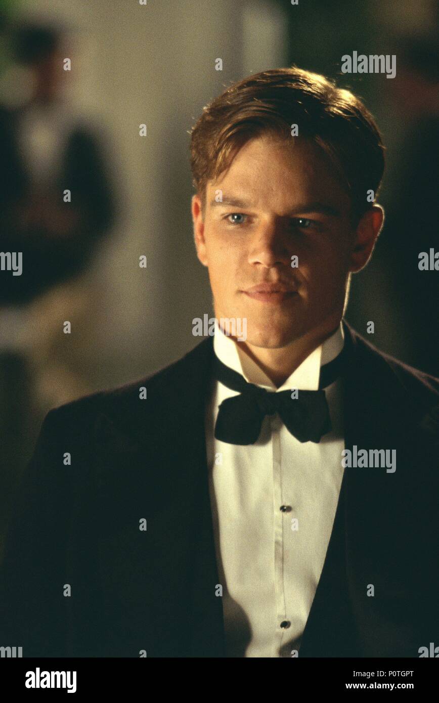 Original Filmtitel: die Legende von Bagger Vance. Englischer Titel: Die Legende von Bagger Vance. Regisseur: Robert Redford. Jahr: 2000. Stars: MATT DAMON. Credit: ALLIED FILMEMACHER/JAMES, David/Album Stockfoto