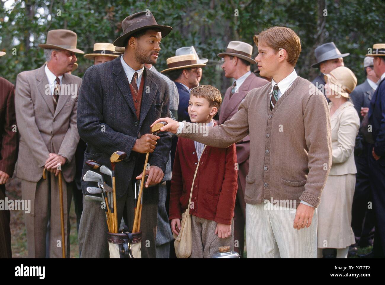 Original Filmtitel: die Legende von Bagger Vance. Englischer Titel: Die Legende von Bagger Vance. Regisseur: Robert Redford. Jahr: 2000. Stars: Will Smith, MATT DAMON, MICHAEL MONCRIEF. Credit: ALLIED FILMEMACHER/JAMES, David/Album Stockfoto