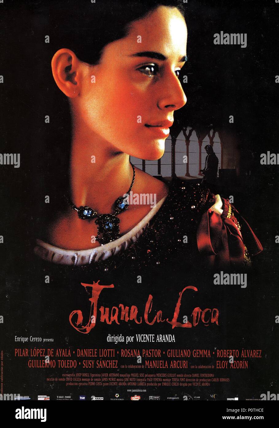 Original Film Titel: JUANA LA LOCA. Englischer Titel: MAD LOVE. Regisseur: VICENTE ARANDA. Jahr: 2001. Stars: Johanna von Kastilien. Credit: ENRIQUE CEREZO PRODUCCIONES/Album Stockfoto