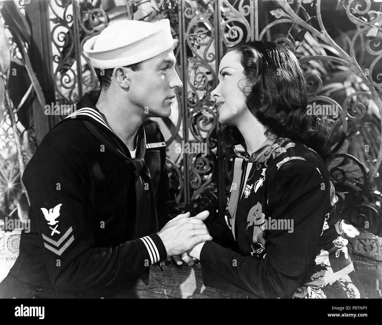 Original Film Titel: Anker lichten. Englischer Titel: Anker lichten. Film Regie: George SIDNEY. Jahr: 1945. Stars: GENE KELLY; KATHRYN GRAYSON. Credit: M.G.M/Album Stockfoto