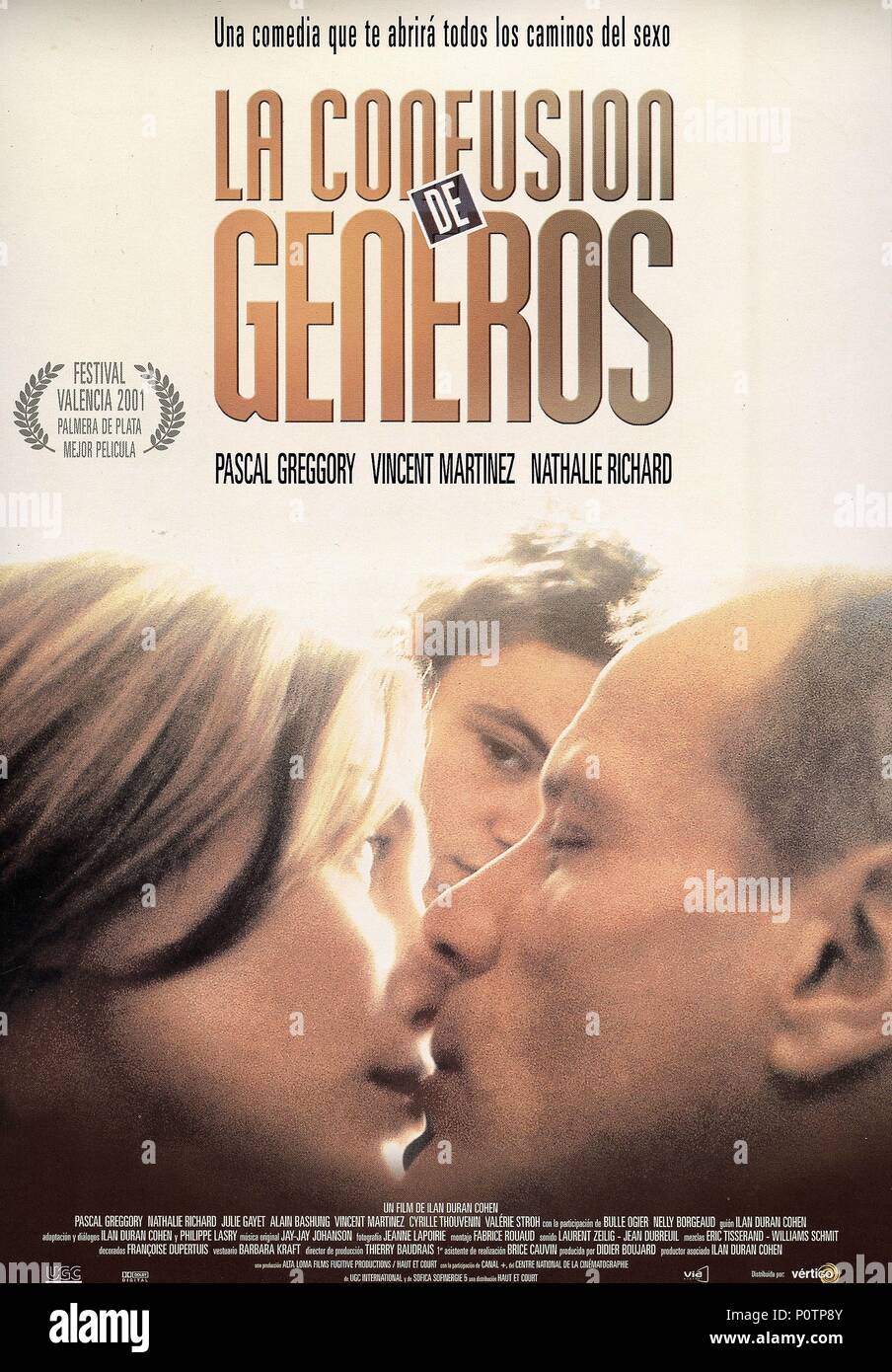 Original Film Titel: LA VERWIRRUNG DES GENRES. Englischer Titel: Verwirrung der Geschlechter. Regisseur: IAN DURAN COHEN. Jahr: 2000. Credit: ALTA LOMA FILME/HAUT ET COURT/Album Stockfoto