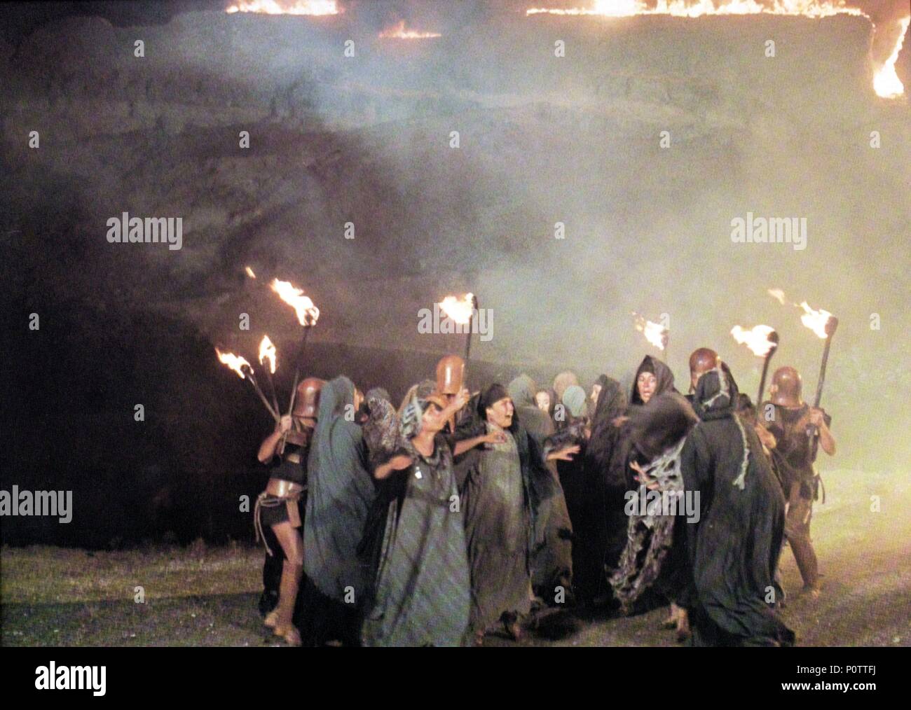 Original Film Titel: DER TROJANER FRAUEN. Englischer Titel: DER TROJANER FRAUEN. Regisseur: MICHALIS KAKOYANNIS. Jahr: 1971. Stockfoto