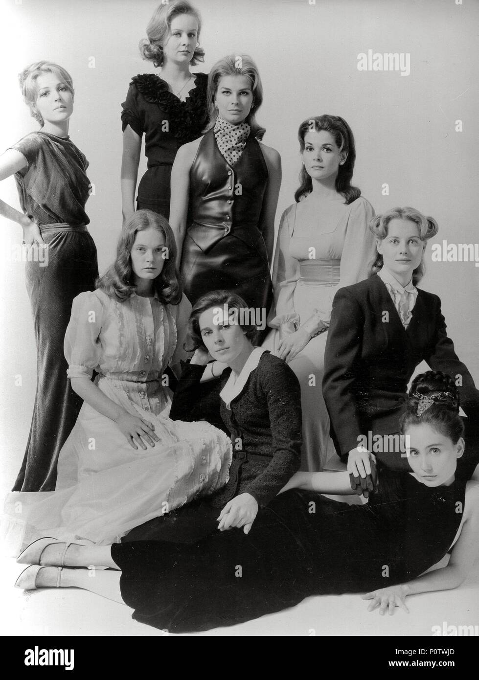 Original Film Titel: DER GRUPPE. Englischer Titel: DIE GRUPPE. Regisseur: Sidney Lumet. Jahr: 1966. Stars: SHIRLEY KNIGHT; ELIZABETH HARTMAN, Candice Bergen, JOANNA PETTET, JESSICA WALTER, JOAN HACKETT; KATHLEEN WIDDOWES; Maria - ROBIN REDD. Quelle: UNITED ARTISTS/Album Stockfoto