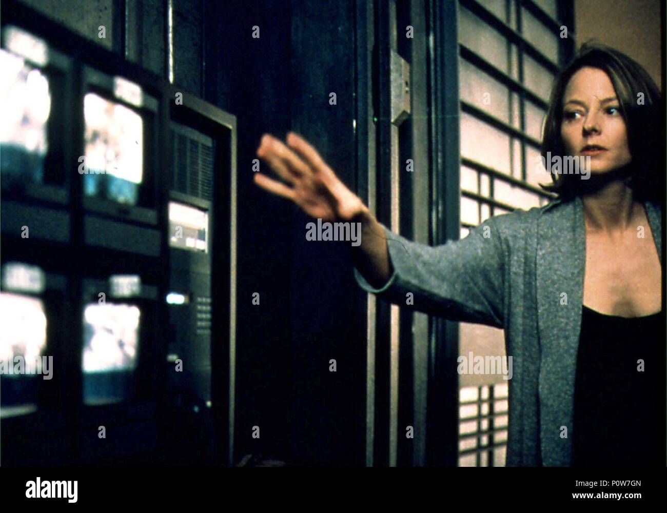 Original Film Titel: Panic Room. Englischer Titel: Panic Room. Regisseur: David Fincher. Jahr: 2002. Stars: JODIE FOSTER. Quelle: Columbia Pictures/Album Stockfoto