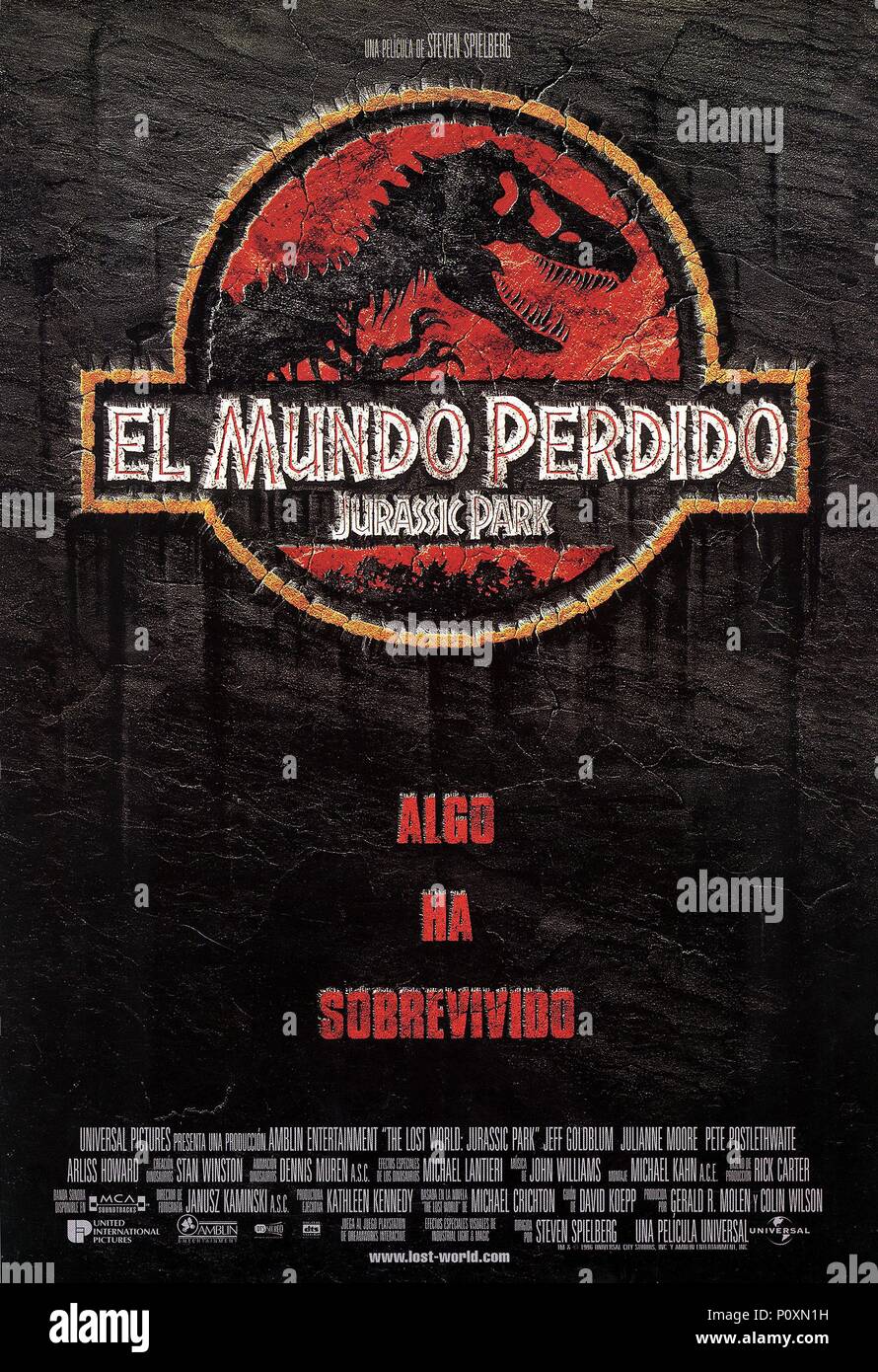 Original Film Titel: Die Vergessene Welt: Jurassic Park. Englischer Titel: The Lost World: Jurassic Park. Regisseur: Steven Spielberg. Jahr: 1997. Quelle: UNIVERSAL PICTURES/Album Stockfoto