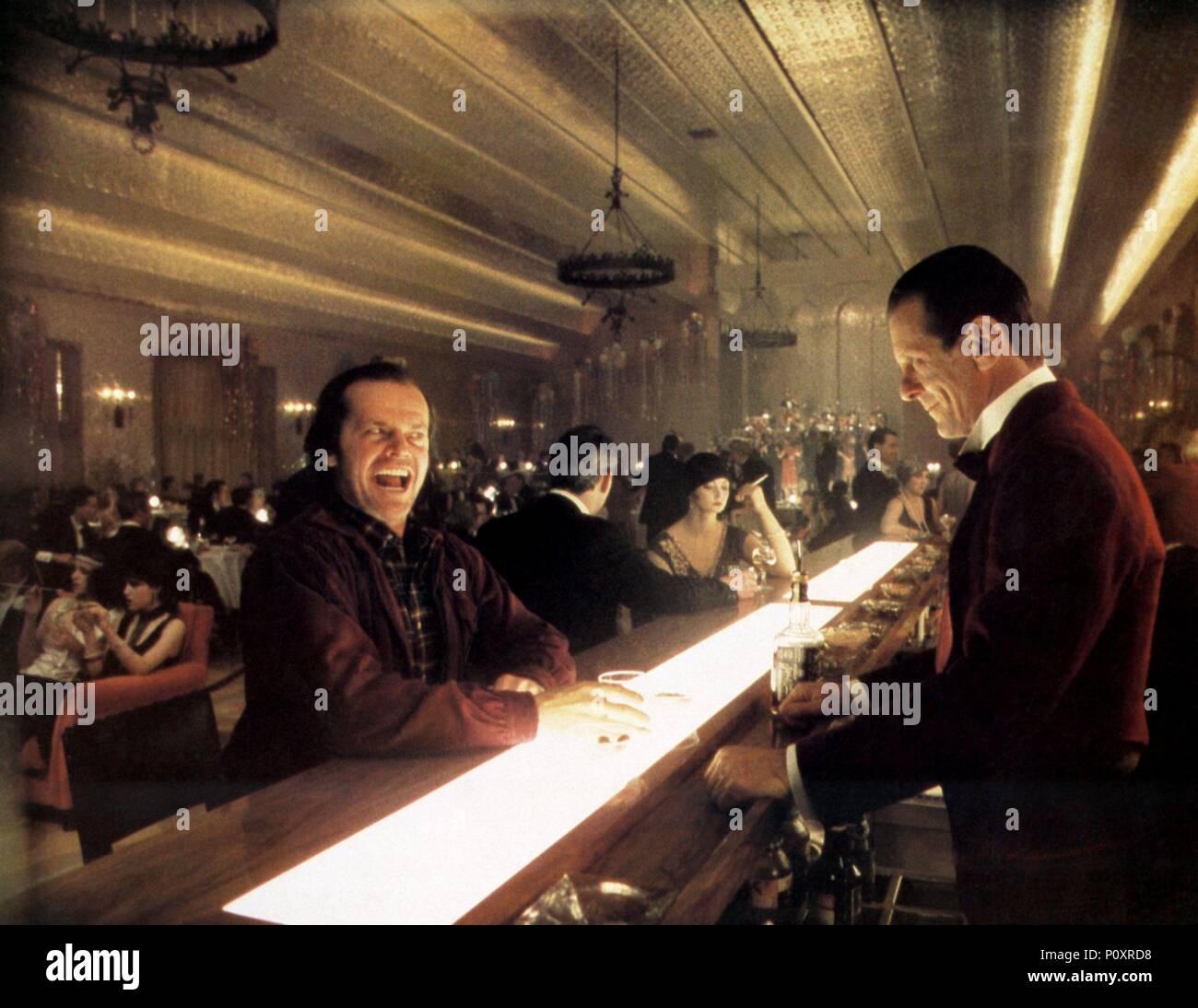 Original Film Titel: THE SHINING. Englischer Titel: THE SHINING. Regisseur: Stanley Kubrick. Jahr: 1980. Stars: Jack Nicholson. Quelle: WARNER BROTHERS/Album Stockfoto