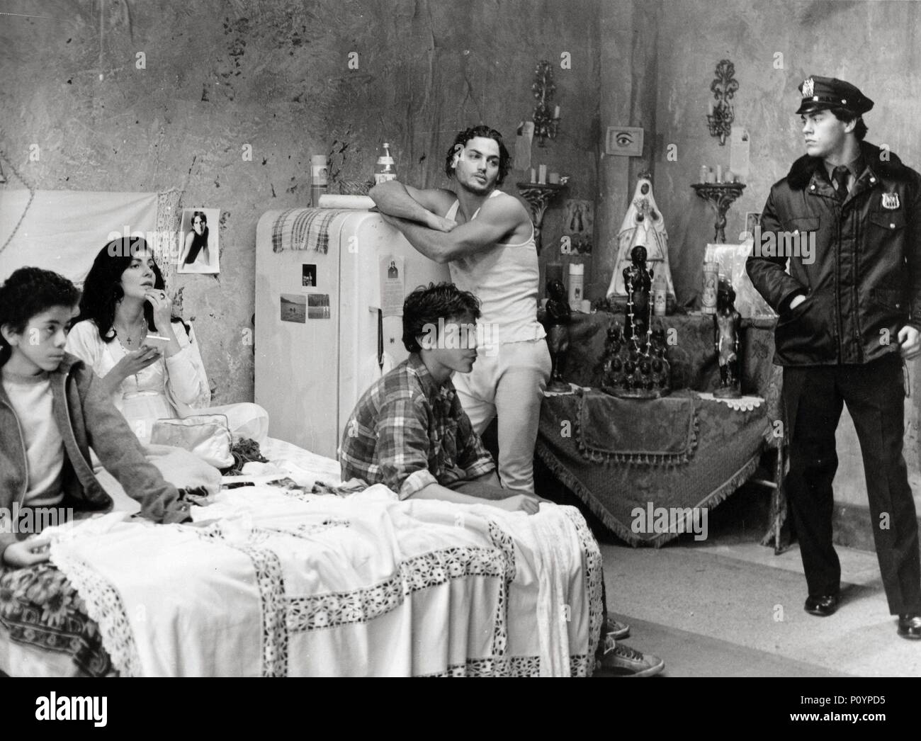 Original Film Titel: gemischtes Blut. Englischer Titel: gemischtes Blut. Regisseur: Paul Morrissey. Jahr: 1985. Stars: MERILIA PERA; RICHARD ULACIA. Credit: SARA FILME/SET Sat.-/Album Stockfoto