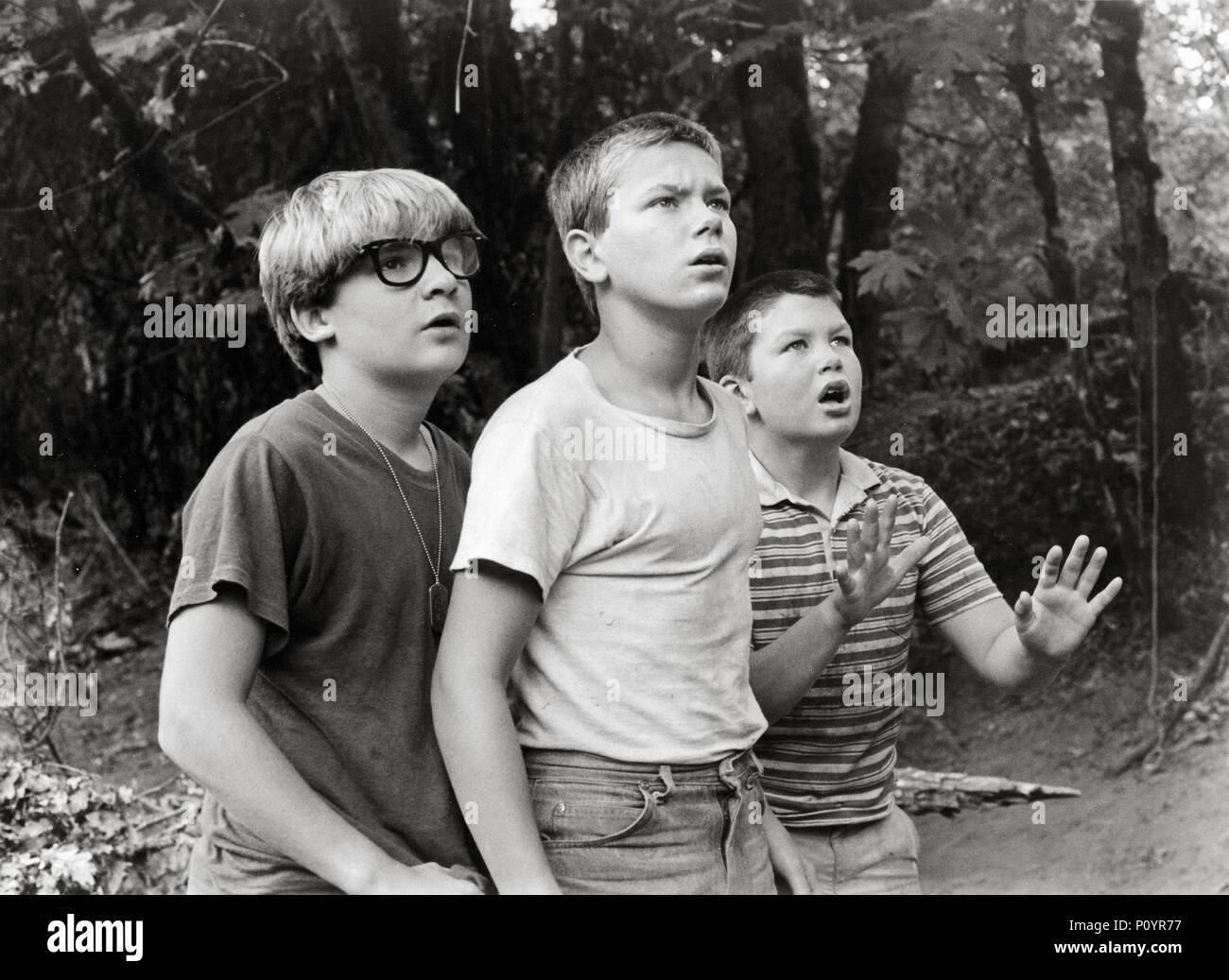 Original Film Titel Stand By Me Englischer Titel Stand By Me Regisseur Rob Reiner Jahr 1986 Stars Jerry O Connell River Phoenix Corey Feldman Quelle Columbia Pictures Album Stockfotografie Alamy