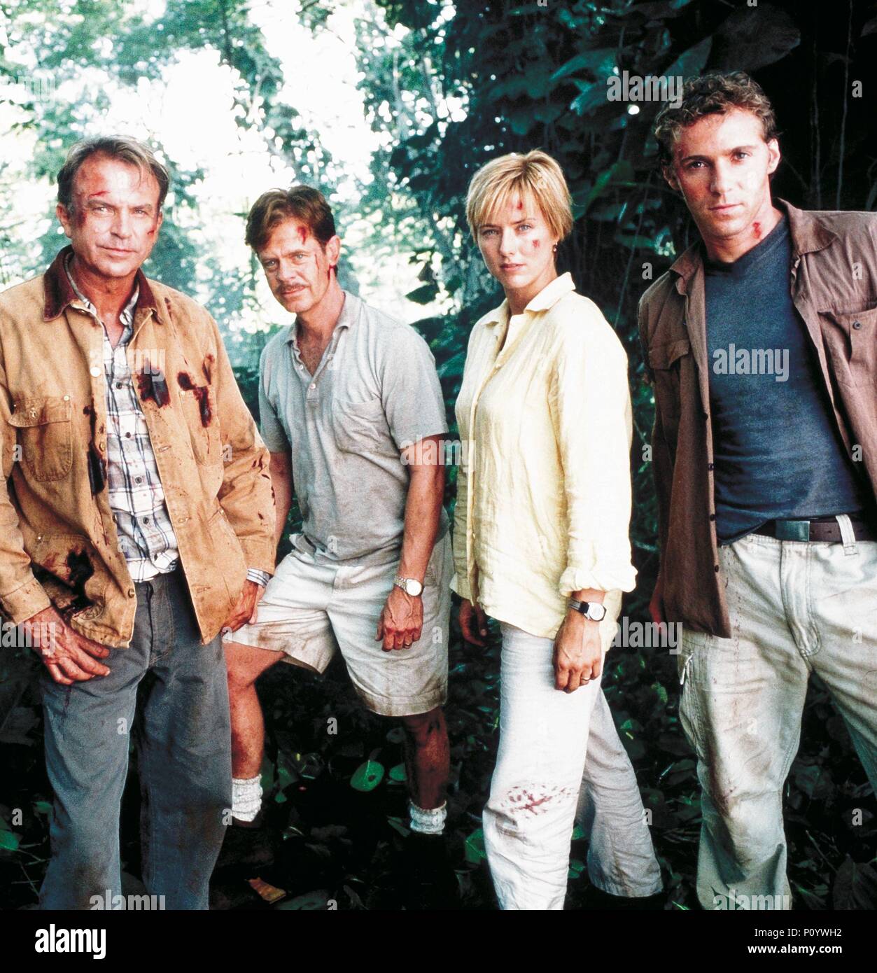 Original Filmtitel: Jurassic Park III. Englischer Titel: Jurassic Park III. Regisseur: Joe Johnston. Jahr: 2001. Stars: TEA LEONI, William H. Macy; Alessandro Nivola; SAM NEILL. Credit: UNIVERSAL STUDIOS/ROSENTHAL, ZADE/Album Stockfoto