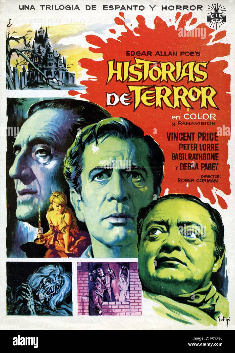 Original Film Titel: Tales of Terror. Englischer Titel: Tales of Terror. Regisseur: Roger Corman. Jahr: 1962. Credit: A.i.p. /Album Stockfoto