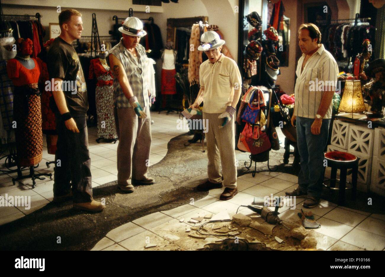 Original Film Titel: kleine Gauner. Englischer Titel: SMALL TIME CROOKS. Regisseur: WOODY ALLEN. Jahr: 2000. Stars: WOODY ALLEN; JON LOVITZ, MICHAEL RAPAPORT, TONY DARROW; DAVID RAPPAPORT. Credit: CLIFFORD, JOHN/Album Stockfoto