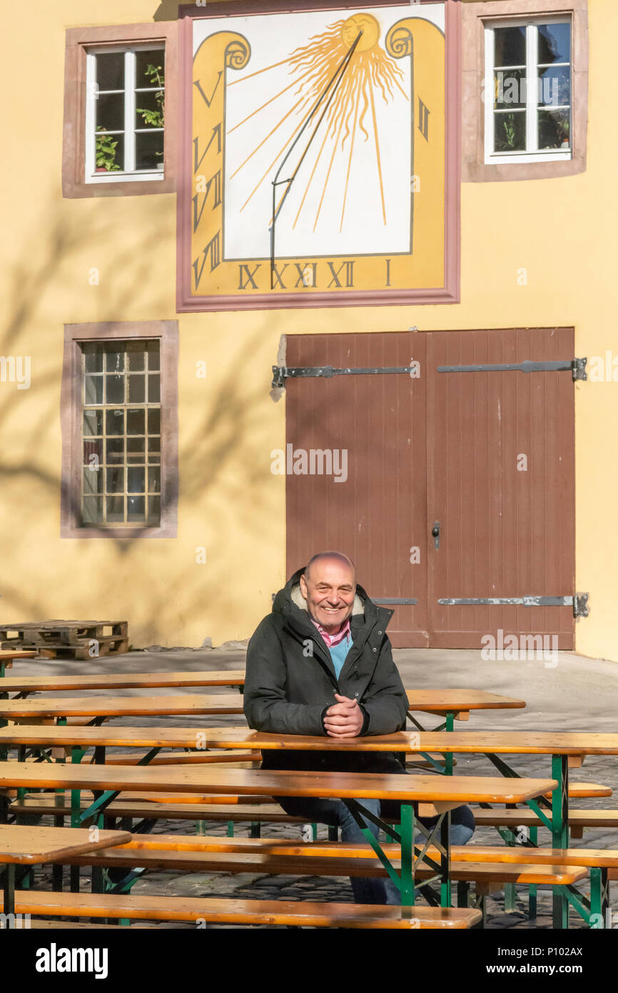 Dr. Rowald Hepp, Schloss Vollrads, Oestrich-Winkel, Deutschland Stockfoto