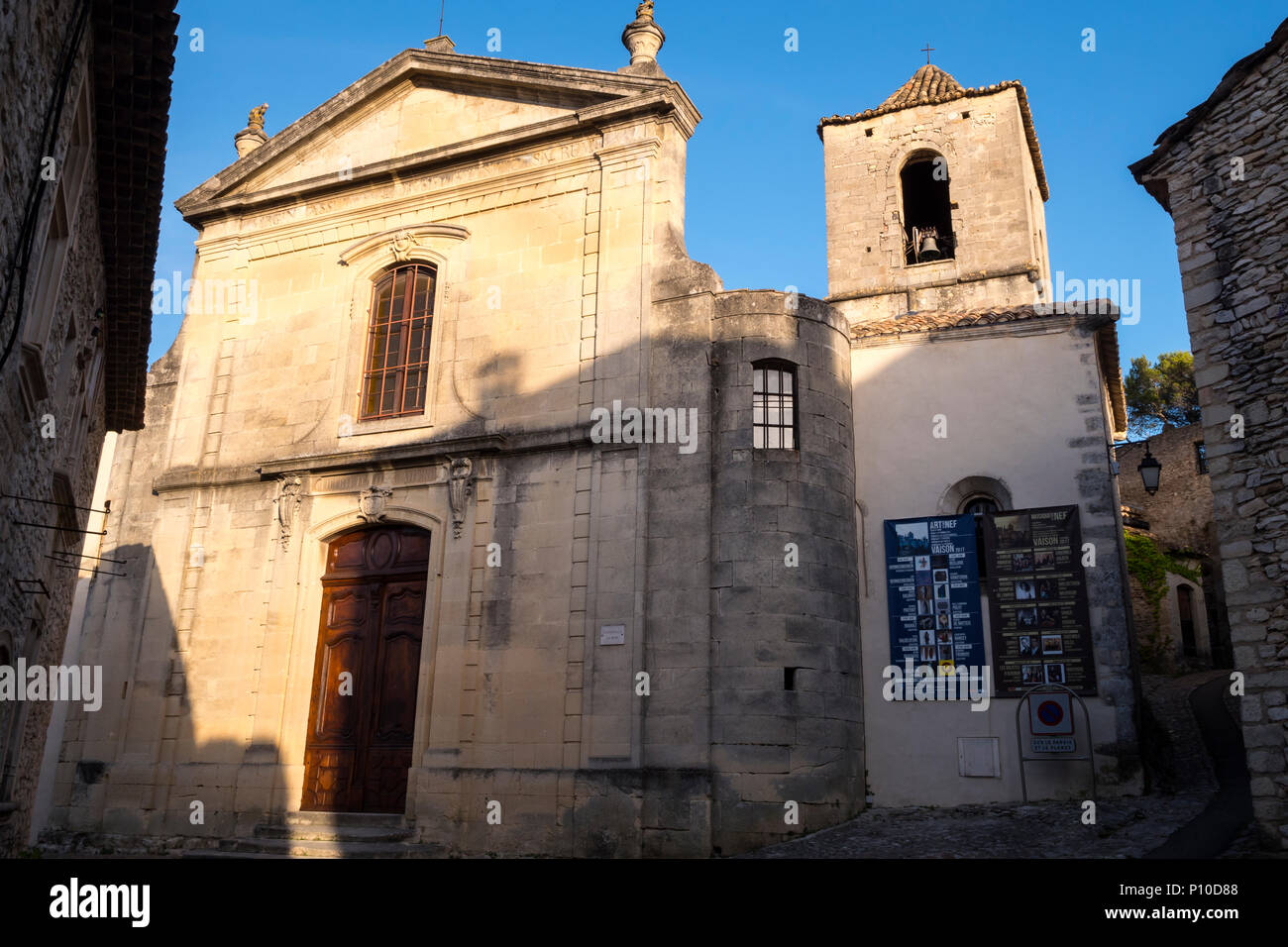 Kapelle der Weißen Büßer Vaison-la-Romaine Carpentras Vaucluse Provence-Alpes-Côte d'Azur Frankreich Stockfoto