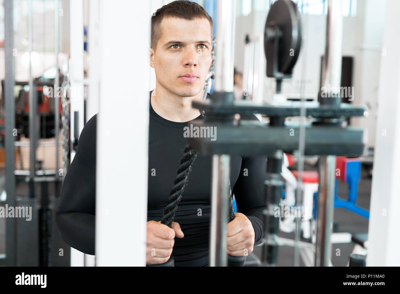 Im Sport Club Stockfoto