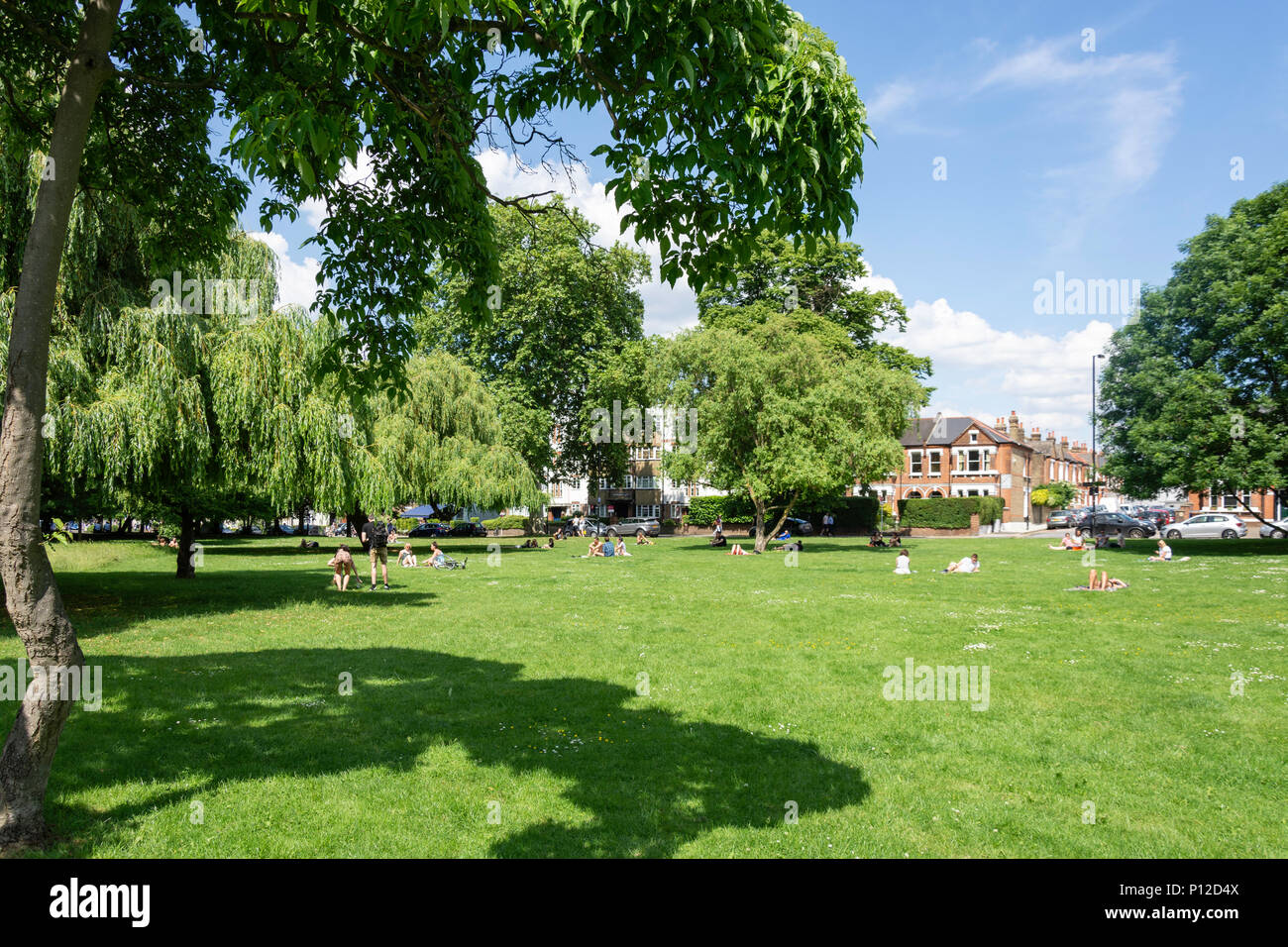 Peckham Rye Gemeinsame, Peckham Rye, Peckham, im Londoner Stadtteil Southwark, Greater London, England, Vereinigtes Königreich Stockfoto