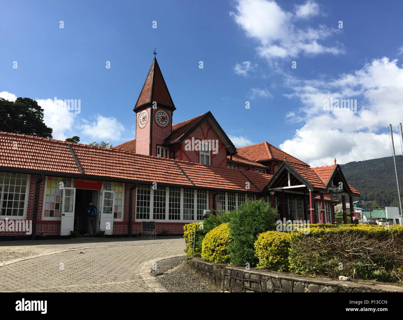 Post Gebäude wurde im Jahr 1894 von den Briten Gebaut. In der Stadt Nuwara Eliya, Sri Lanka. Stockfoto