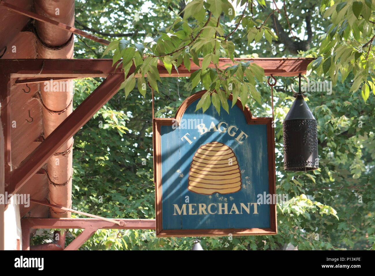 Store in Old Salem Stockfoto