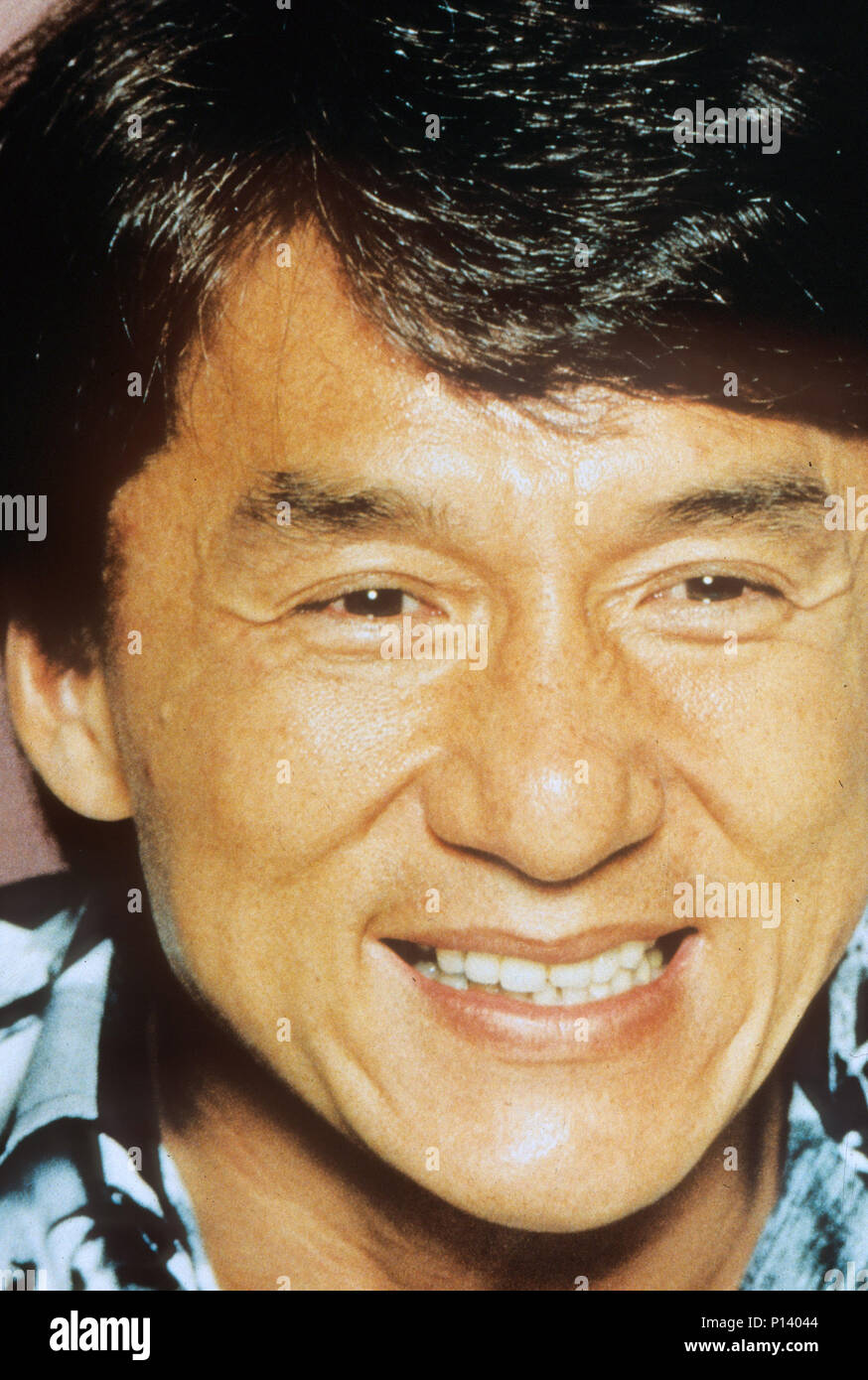 JACKIE CHAN Hong Kong Martial-Arts-Film Schauspieler und Sänger über 1990 Stockfoto